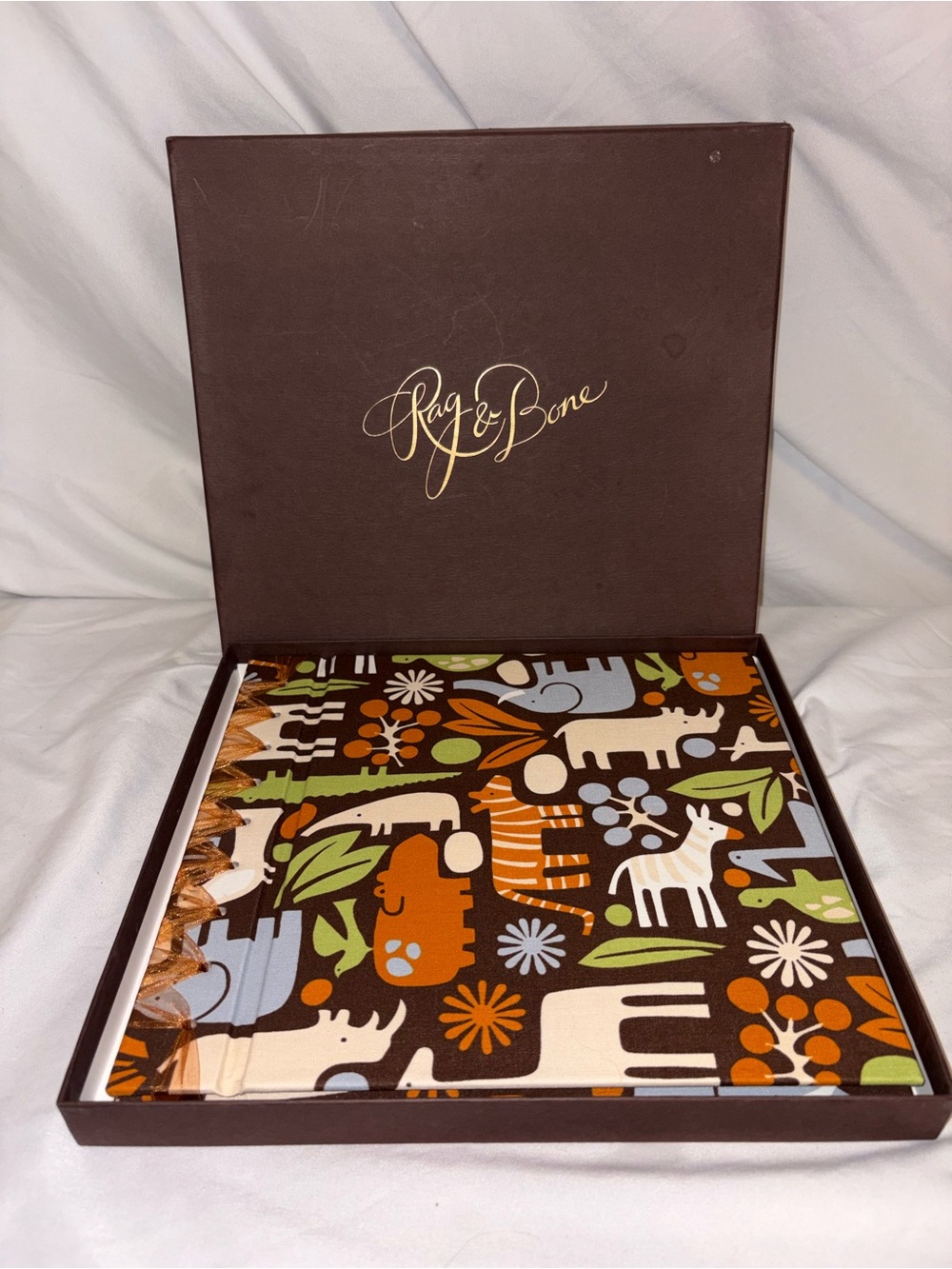 rag & bone Multicolor Animal and Floral Print Babys First Book